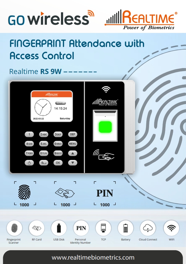 Realtime Fingerprint Attendance with Access Control System